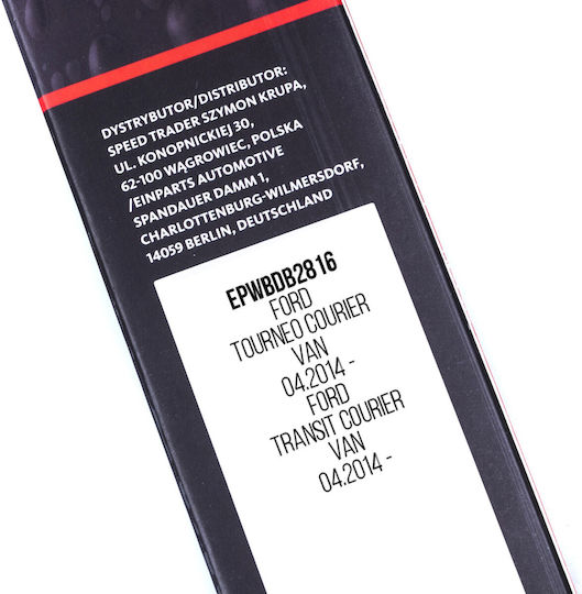 Einparts Front Set Car Wiper Blades 700mm/400mm