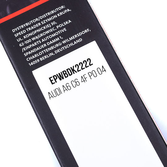 Einparts Vorderseite Satz Fahrer Wischerlänge 550mm