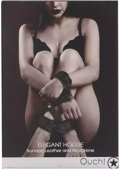 Shots Ouch Elegant Hogtie Σετ για Δέσιμο Άκρων Titanium Grey