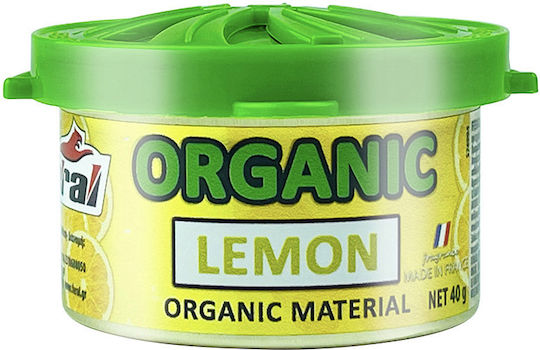 Feral Car Air Freshener Can Console/Dashboard Organic Collection Lemon 40gr