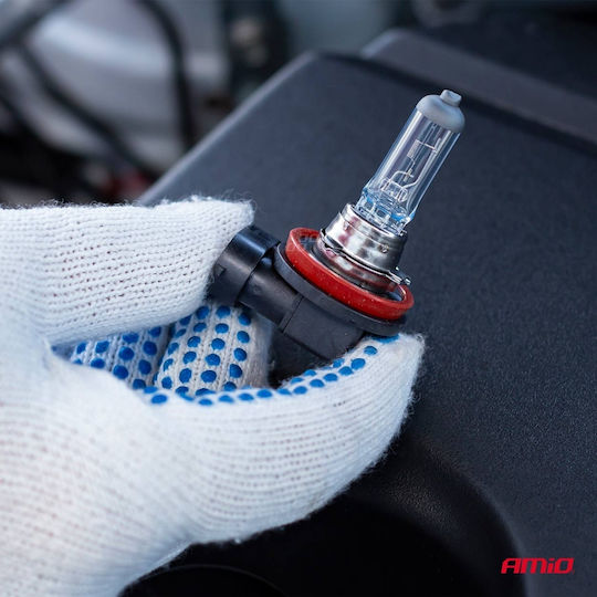 AMiO Car Lamp Super White H15 Halogen 5000K Cold White 12V 55W