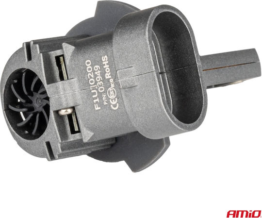 AMiO Lamps Car HB4-9006 Canbus LED 6000K Cold White 12V 50W 2pcs