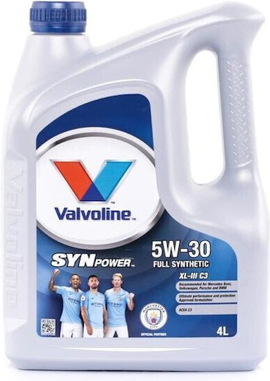 Valvoline SynPower XL-III Συνθετικό Λάδι Αυτοκινήτου 5W-30 4lt