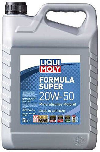 Liqui Moly Formula Super HD Масло за Автомобили 20W-50 5лт