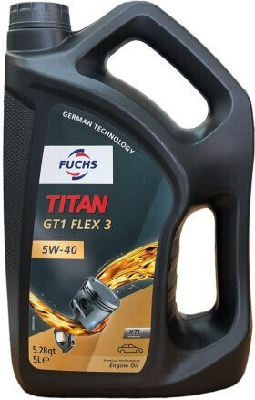 Fuchs Titan GT1 Flex 3 Масло за Автомобили 5W-40 5лт