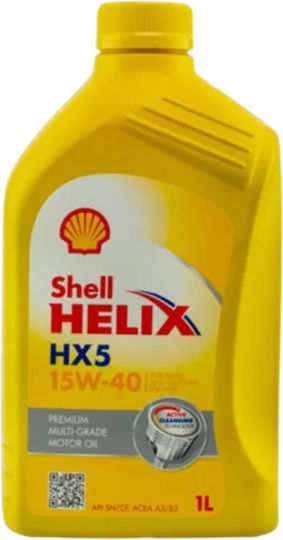 Shell Helix HX5 Λάδι Αυτοκινήτου 15W-40 1lt