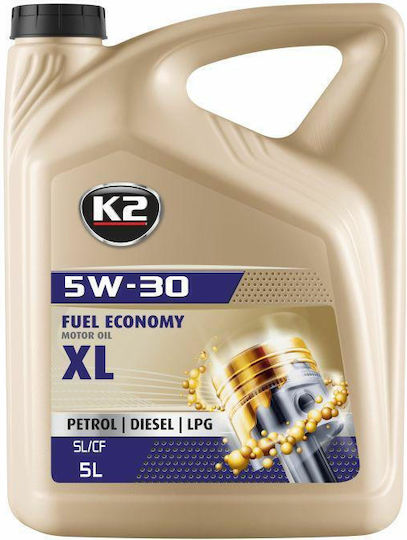 K2 Συνθετικό Λάδι Αυτοκινήτου 5W-30 5lt