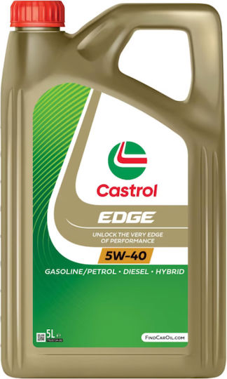 Castrol Edge Συνθετικό Λάδι Αυτοκινήτου 5W-40 4lt