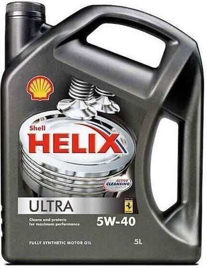 Shell Helix Ultra Синтетичен Масло за Автомобили 5W-40 5лт