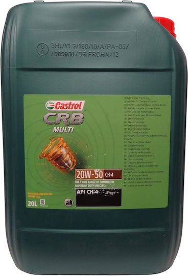 Castrol CRB Multi Масло за Автомобили 20W-50 20лт