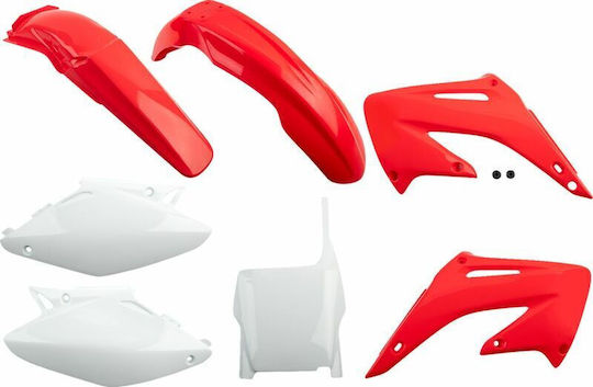 UFO Set de Piese din Plastic pentru Motocicletă pentru Honda CR 250 / CR 125 Roșu 1buc