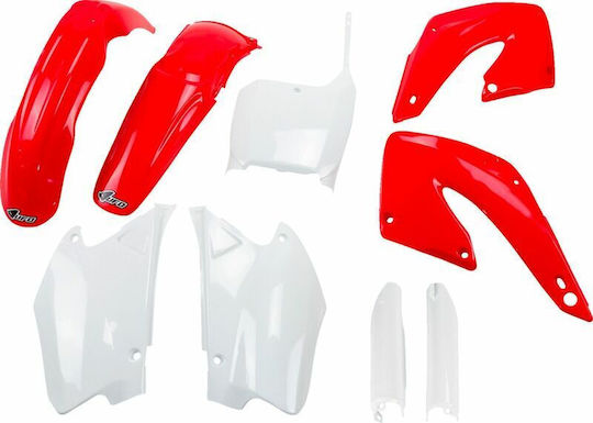 UFO Motorcycle Plastic Set for Honda CR 250 / CR 125 Red 1pcs