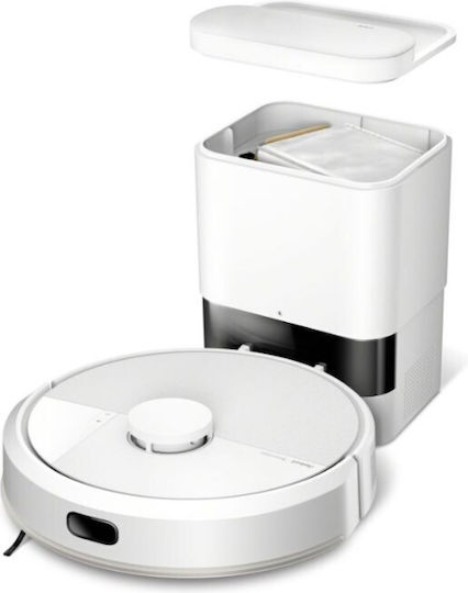 iRobot Roomba 105 Combo + AutoEmpty Robot Vacuum Cleaner with Laser Mapping and 7000Pa Suction Power White