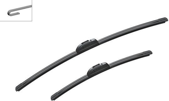 Bosch Aerotwin AR612S Σετ Μπροστινοί Υαλοκαθαριστήρες Αυτοκινήτου 400mm/600mm