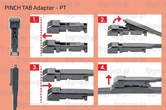 Alca Set Frontscheibenwischer für Audi Q7