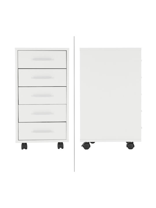 Schublade Büro mit Rollen 33x38x63.5cm