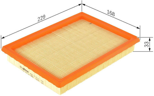 Bosch Car Air Filter for Nissan Almera / Micra / X-Trail