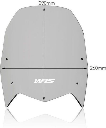 Motorcycle Windshield & Windscreen Tinted Visor for Yamaha Tenere 700 2019-2020 YA016F