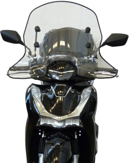 Fabbri Transparentes Visier Motorrad für Honda SH 125 / SH 150 3355/B-E