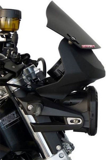 Fabbri Vizieră colorată motocicletă Negru mat pentru BMW F 800 2009-2014 BMWX104-XDX