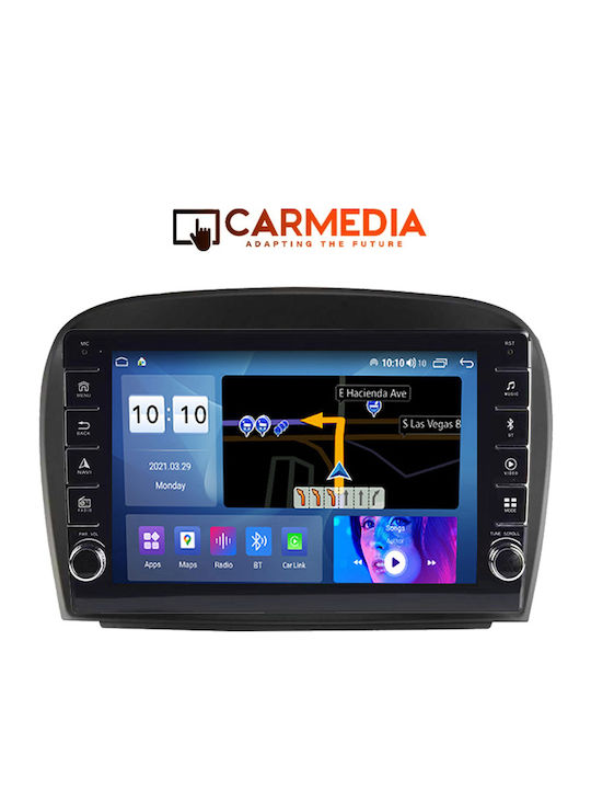 Carmedia Car Audio System for Mercedes-Benz SL 2006-2012 (Bluetooth/USB/WiFi/GPS/Apple-Carplay/Android-Auto) with Touch Screen 9"