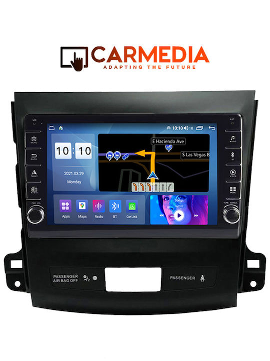 Carmedia Автомобилна Аудио Система (Блутут/USB/WiFi/GPS/Apple-Carplay/Android-Auto) с Тъчскрийн 9"
