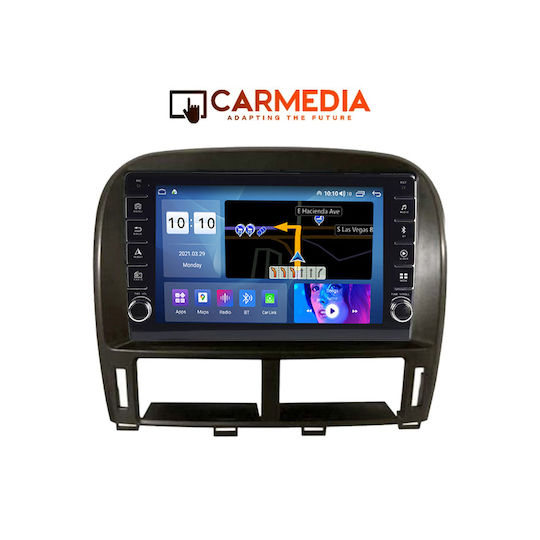 Carmedia Auto-Audiosystem für Lexus E-Commerce-Website 2000-2006 (Bluetooth/USB/WiFi/GPS/Apple-Carplay/Android-Auto) mit Touchscreen 9"
