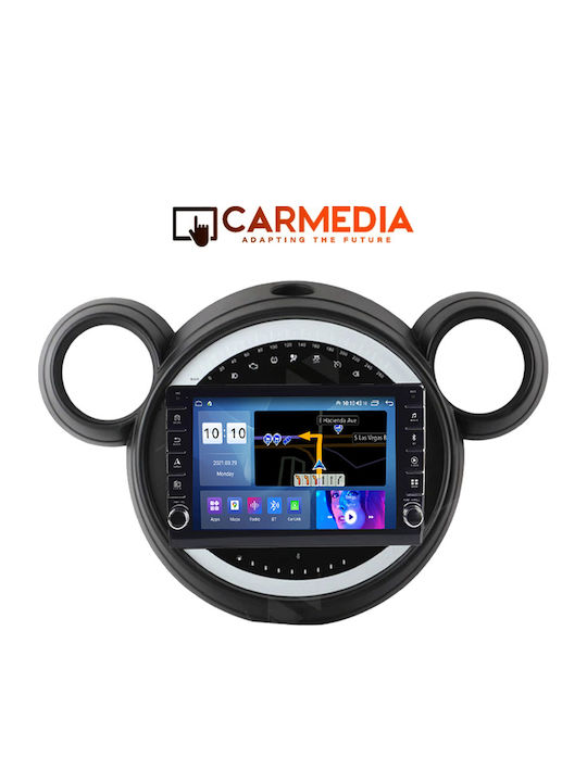 Carmedia Car Audio System for Mini Countryman / Paceman (Bluetooth/USB/WiFi/GPS/Apple-Carplay/Android-Auto) with Touch Screen 9"