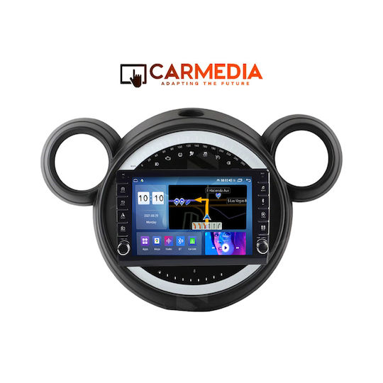 Carmedia Автомобилна Аудио Система (Блутут/USB/WiFi/GPS/Apple-Carplay/Android-Auto) с Тъчскрийн 9"