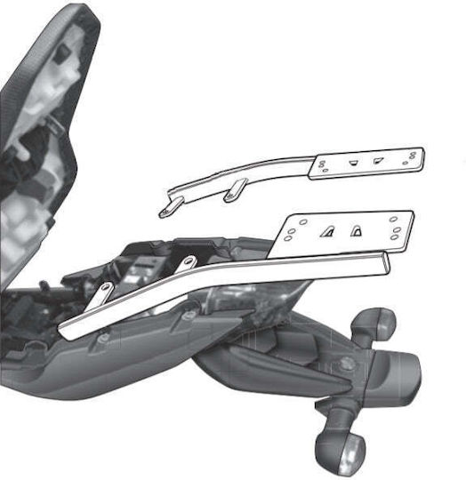 Shad Rack for Yamaha XJ6 DIVERSION