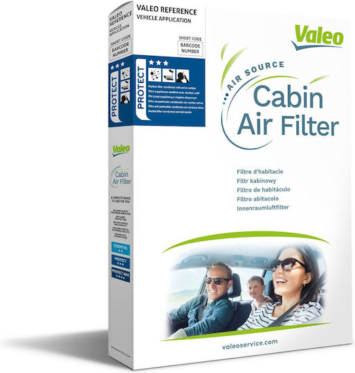 Valeo Activated Carbon Cabin Filter Citroen C5 Peugeot 407