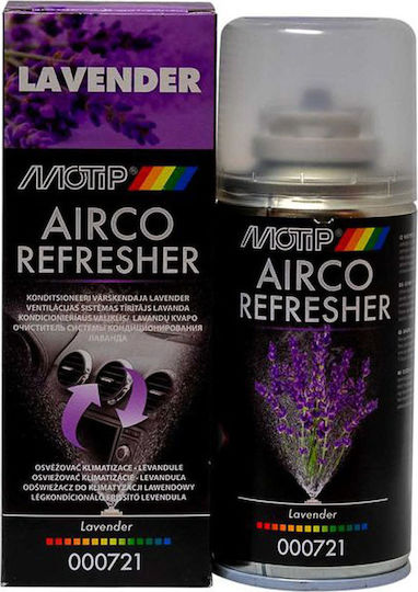 Motip Dupli Airco Refresher Spray Car Air Condition Cleaner with Scent Lavender 150ml