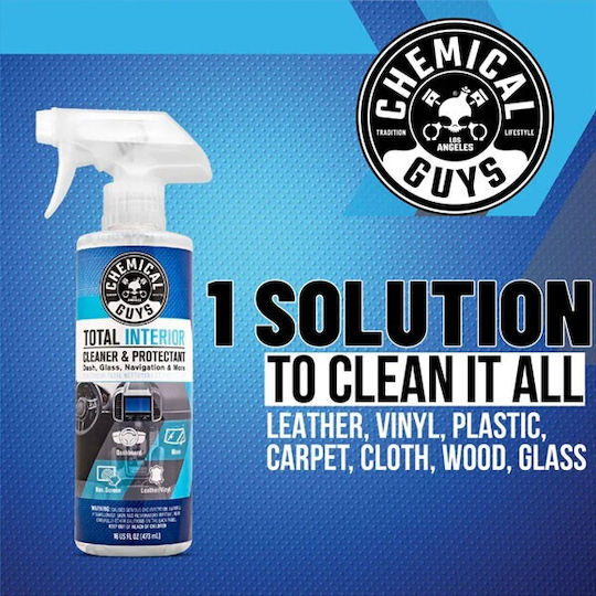 Chemical Guys Total Interior Cleaner Σπρέι Καθαρισμού Ταπετσαρίας Αυτοκινήτου 473ml