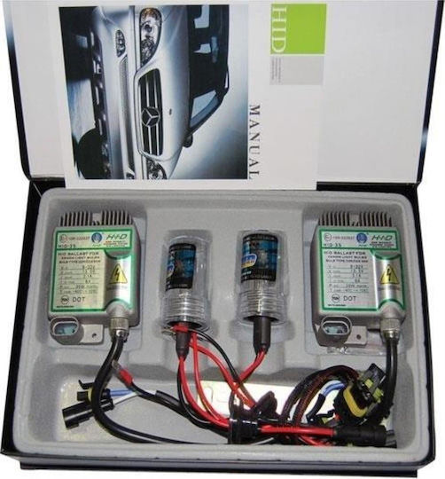 Autoline Car Xenon Kit H1 35W 12V 6000K Cold White