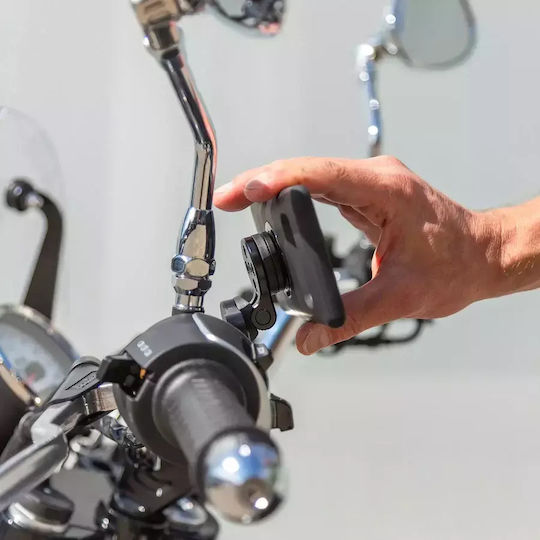 SP Connect Clutch Mount Pro Βάση GPS Μοτοσυκλέτας με Κλιπ για τον Συμπλέκτη / Δοχείο Υγρών Φρένων Αντικραδασμική Καβαλέτου Συμπλέκτη/Φρένου με Άρθρωση