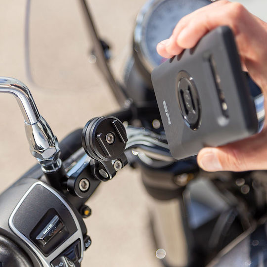 SP Connect Clutch Mount Pro Βάση GPS Μοτοσυκλέτας με Κλιπ για τον Συμπλέκτη / Δοχείο Υγρών Φρένων Αντικραδασμική Καβαλέτου Συμπλέκτη/Φρένου με Άρθρωση
