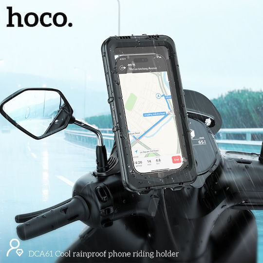 Hoco Mount Phone Motorcycle with Case for Mirror