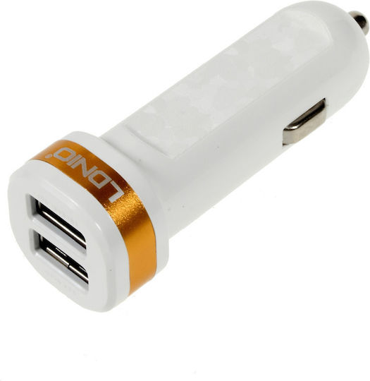 Ldnio Micro USB Car Charger 2.1A with 2 USB-A Ports