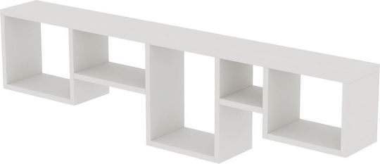 Ράφι Amanos White 120x17x32εκ.