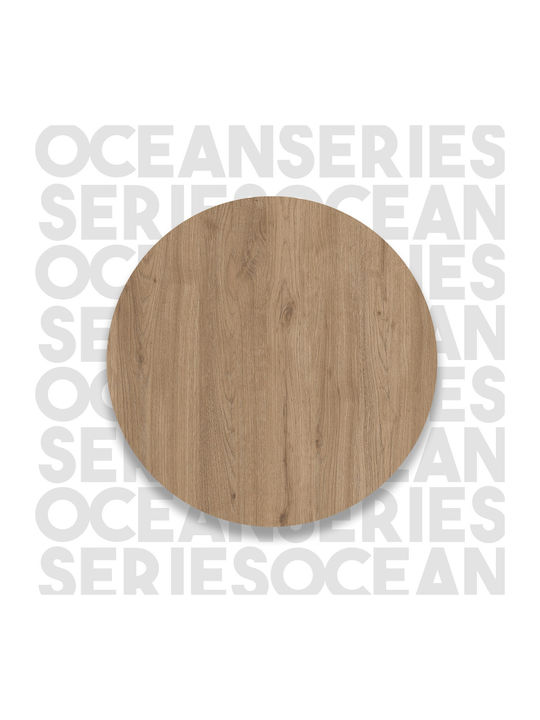 Ράφι Τοίχου Light Light Walnut 90.1x22x81εκ.