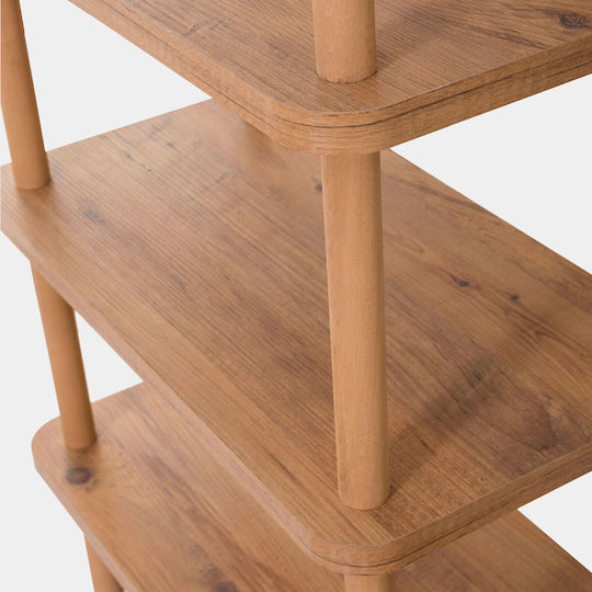 Gala Pine Bookcase 80x28x168.5cm