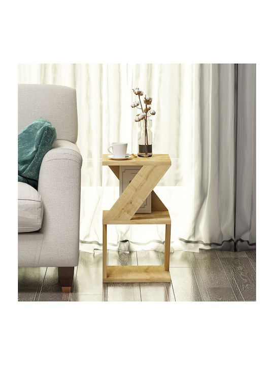 Rectangular Side Table Albeni Wooden Sapphire L30xW30xH50cm.