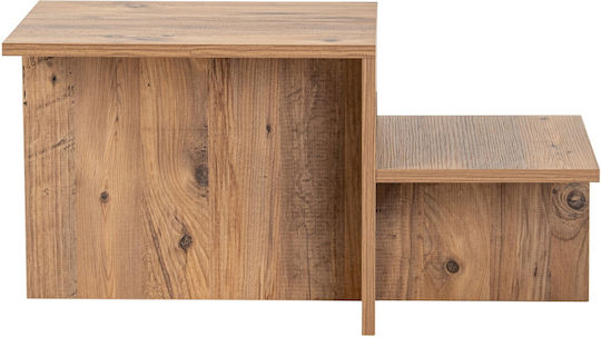 Rectangular Central Coffee Table Harmony Wooden Pine M80xL40xH40cm