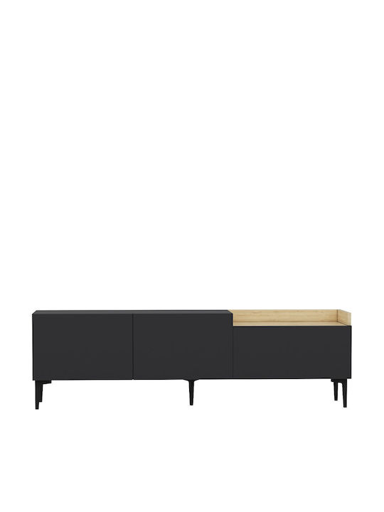 TV-Ständer Anthracite M160xP37xH48cm