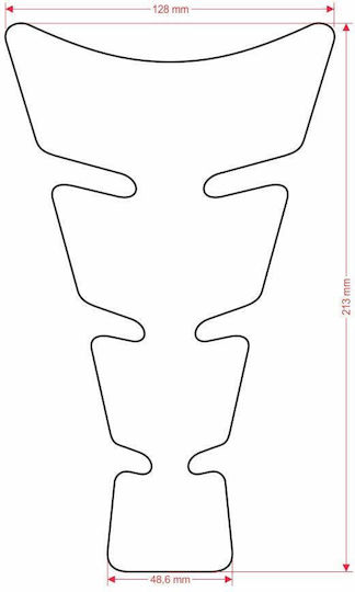 Klebender Tankschutz Motorrad-Aufkleber Cgsclowgp/pr3062