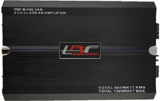 TRF Car Audio Amplifier M 600.2AB 2 Channels (A/B Class)