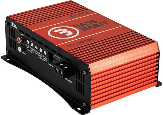 Bass Habit Car Audio Amplifier 1 Channel (D Class)