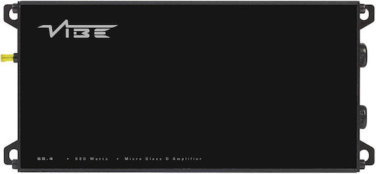 Vibe Audio Car Audio Amplifier POWERBOX65.4M-V7 4 Channels (D Class)