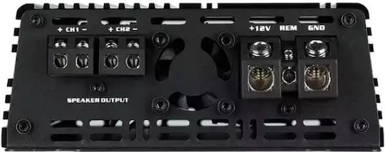 Deaf Bonce Apocalypse Atom-500.2 Pro Car Amplifier 2 Channels 1000w