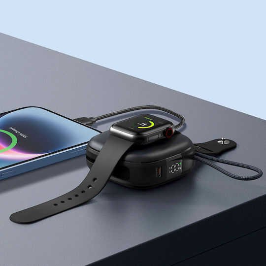 Swissten MagSafe Power Bank 10000mAh 15W with USB-C Port Power Delivery Black